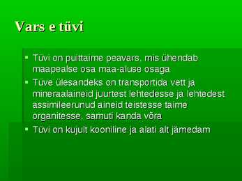 Puittaimed #26
