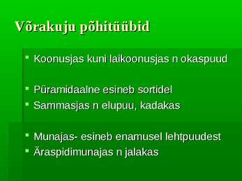 Puittaimed #30