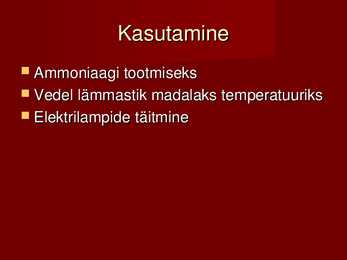 Lämmastik N #7