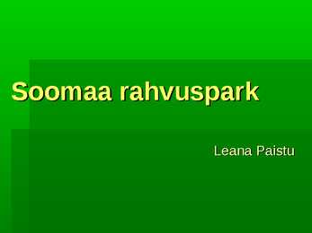 Soomaa rahvuspark