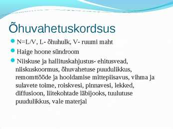 Tookeskkonnas esinevad ohutegurid #118