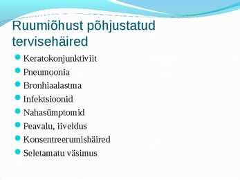 Tookeskkonnas esinevad ohutegurid #122