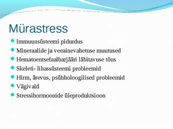Tookeskkonnas esinevad ohutegurid #18