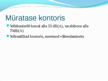 Tookeskkonnas esinevad ohutegurid #26