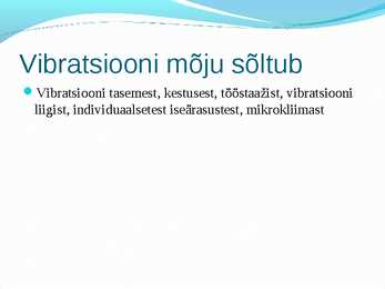 Tookeskkonnas esinevad ohutegurid #54
