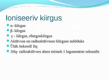 Tookeskkonnas esinevad ohutegurid #77