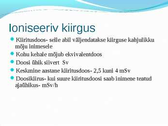Tookeskkonnas esinevad ohutegurid #78
