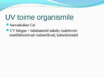 Tookeskkonnas esinevad ohutegurid #93