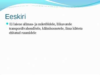 Tookeskkonnas esinevad ohutegurid #99