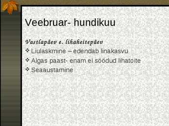 Rahvakalender #5