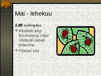 Rahvakalender #10