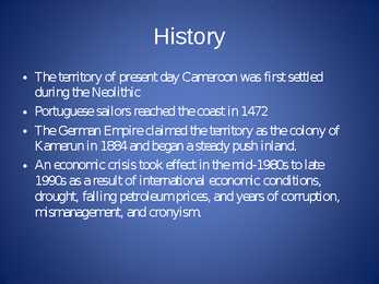 The Republic of Cameroon #3