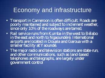 The Republic of Cameroon #10
