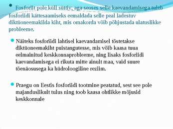 Fosforiit ja diktüoneemakilt #6