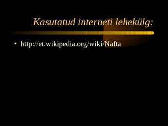 Nafta #10