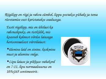 Eesti riigilipp #2