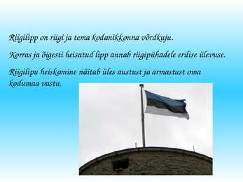Eesti riigilipp #6