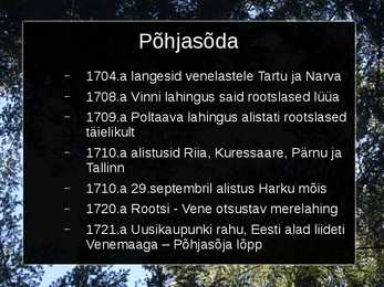 Sõjad Eesti aladel 14-19 sajand #14