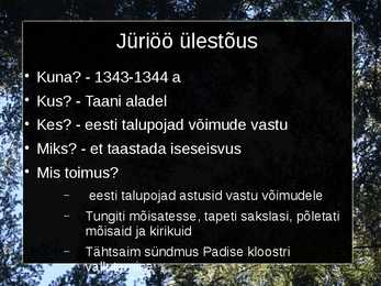 Sõjad Eesti aladel 14-19 sajand #3