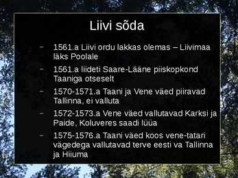 Sõjad Eesti aladel 14-19 sajand #7