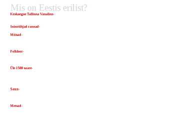Turism Eestis #3