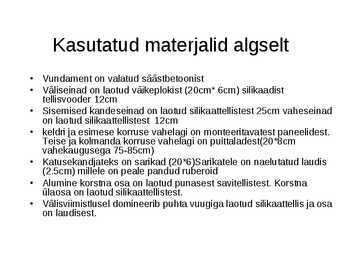 Minu kodumaja eile täna ja homme #4