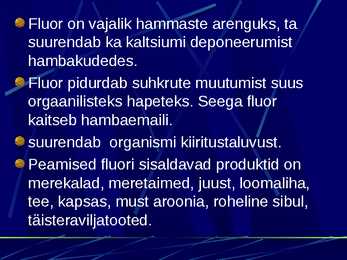 Halogeeni ühendid bioelemendina #3