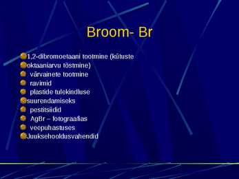 Halogeeni ühendid bioelemendina #7