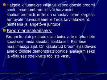 Halogeeni ühendid bioelemendina #8
