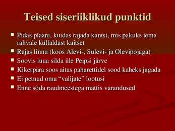 Kalevipoeg kui siseminister #3