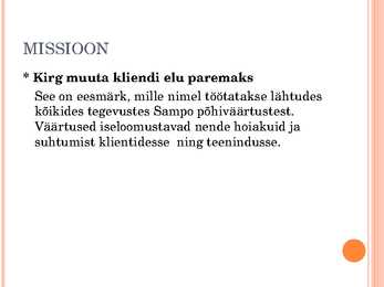 Pangateenused #2