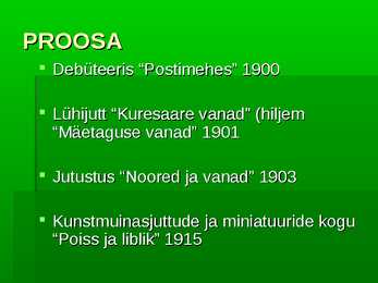 Tammsaare #11
