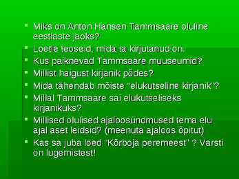 Tammsaare #36
