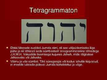 Judaism ja kabala #8