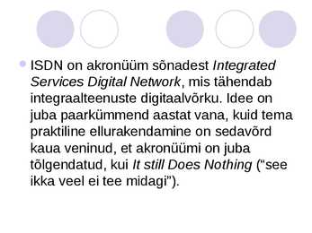 ISDN #2