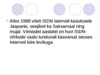 ISDN #3