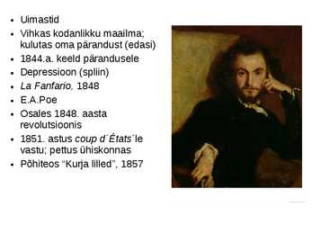 Sümbolism-Charles Baudelaire #12