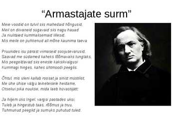 Sümbolism-Charles Baudelaire #14