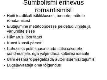 Sümbolism-Charles Baudelaire #7