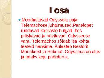 Odysseia #2