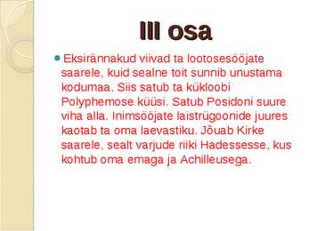 Odysseia #4
