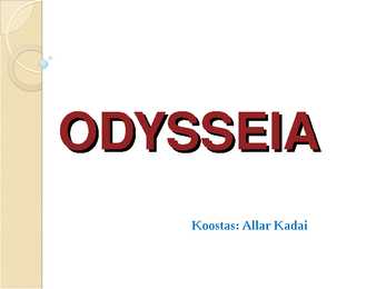 Odysseia