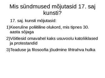 KT küsimused #2
