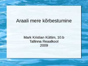 Araali meri