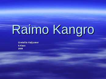 Raimo Kangro
