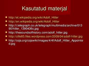 Adolf Hitleri noorpõlv-koolitee ja võimule tulek #12