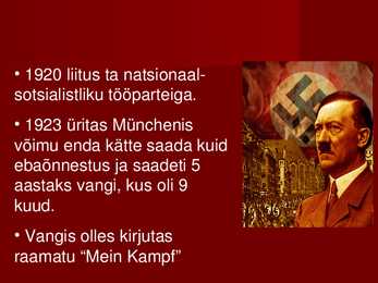 Adolf Hitleri noorpõlv-koolitee ja võimule tulek #8