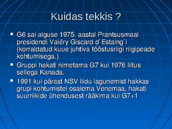 WTO-IMF-G8 #15