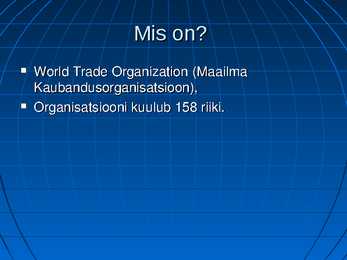 WTO-IMF-G8 #3