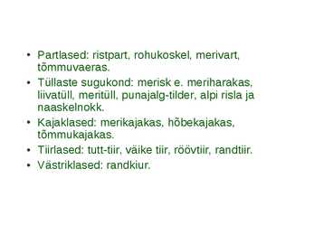 Läänemere linnud #8